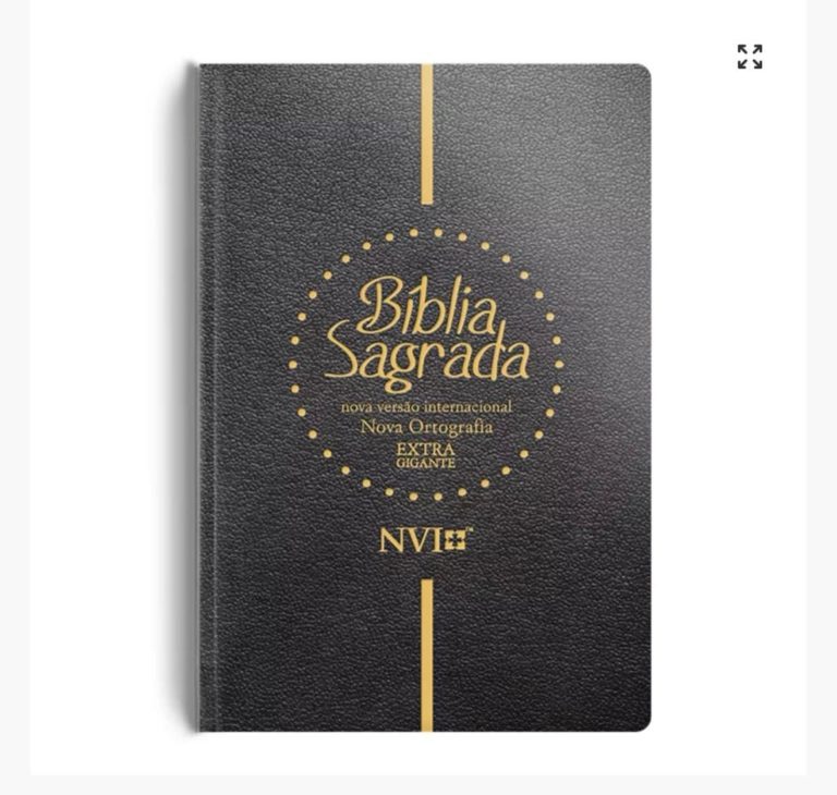 Bíblia Sagrada | NVI | Letra Extra Gigante Nova Ortografia Capa Luxo ...